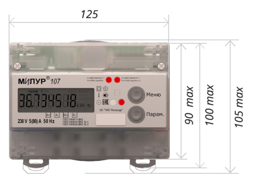 Милур 107S.22-GRZ-1L-DT